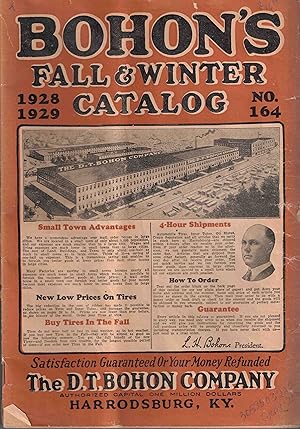 Fall & Winter Catalog, No. 164, 1928-29