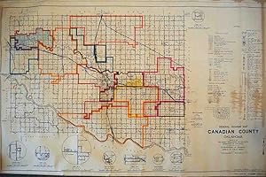 General Highway Map - Canadian County, Oklahoma