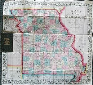 Immagine del venditore per Colton's new Map of Missouri, Compiled from the U. S. Surveys and other Authentic Sources venduto da High Ridge Books, Inc. - ABAA