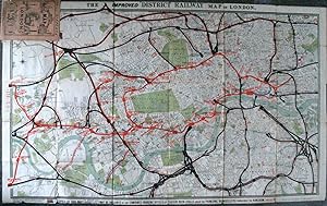 Improved District Railway Map of London
