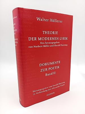 Seller image for Theorie der modernen Lyrik: Dokumente zur Poetik, Band II (Neu herausgegeben von Norbert Miller und Harald Hartung) for sale by Antiquariat Smock