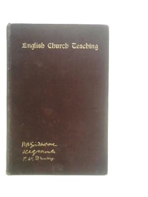 Seller image for English Church Teaching on Faith, Life and Order for sale by World of Rare Books