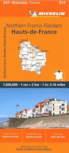 Image du vendeur pour Michelin Regional France Nord-pas-de-calais, Picardy Map mis en vente par GreatBookPrices