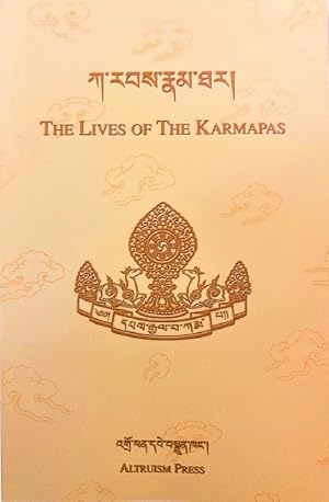 Imagen del vendedor de Ka rabs rnam thar = The Lives of The Karmapas a la venta por Alplaus Books