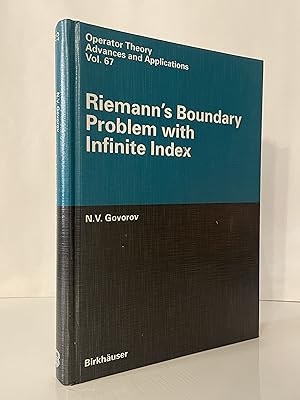 Seller image for Riemann?s Boundary Problem with Infinite Index (Operator Theory: Advances and Applications, 67) for sale by Lavendier Books