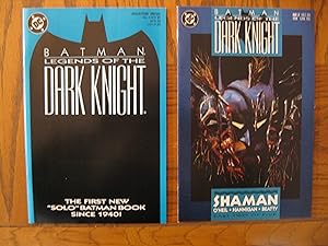 Immagine del venditore per Batman - Legends of the Dark Knight - "Shaman" Story - Full Run Set High Grade #1 (Teal Blue Color Variant), 2, 3, 4, and 5 (1989 - 1990) venduto da Clarkean Books