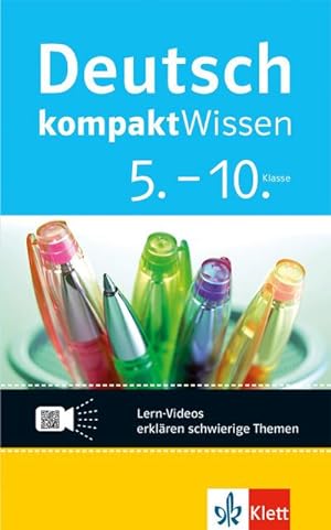 Bild des Verkufers fr Deutsch KompaktWissen Deutsch 5.-10. Klasse. Mit Lern-Videos online zum Verkauf von Smartbuy