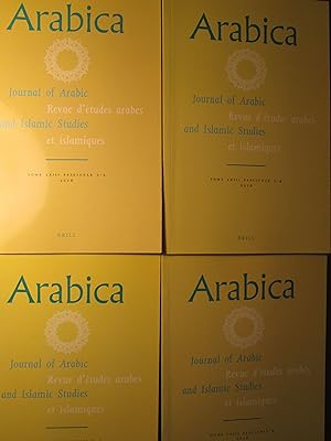 Arabica : Journal of Arabic and Islamic Studies : Tome LXIII, Fascicules 1-2 ; 3-4; 5; 6 [2016]