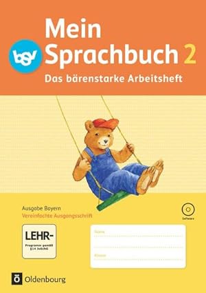 Seller image for Mein Sprachbuch 2. Jahrgangsstufe. Arbeitsheft A in Vereinfachter Ausgangsschrift. Ausgabe Bayern : Mit interaktiven bungen. Mit CD-ROM for sale by Smartbuy