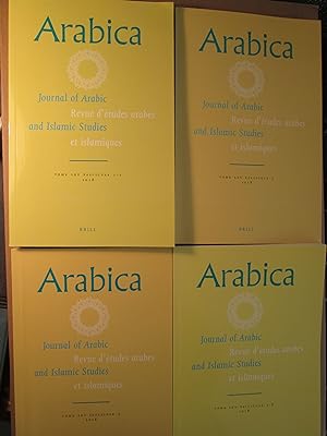 Arabica : Journal of Arabic and Islamic Studies : Tome LXV, Fascicules 1- 2 ; 3; 4; 5- 6 [2018]