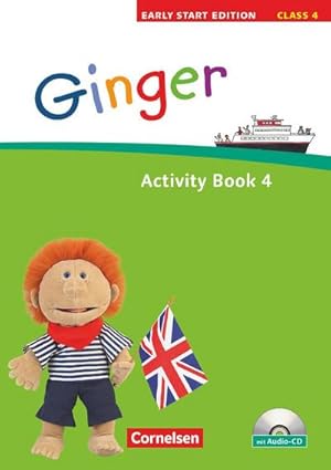 Bild des Verkufers fr Ginger - Early Start Edition 4 - Activity Book mit Lieder-/Text-CD : 4. Schuljahr zum Verkauf von Smartbuy