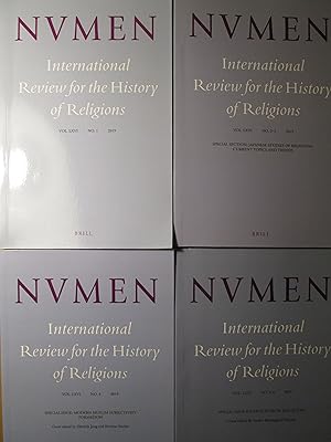 Bild des Verkufers fr Numen : International Review for the History of Religions : Vol. LXVI, No. 1 ; 2-3; 4 ; 5-6 [2019] zum Verkauf von Expatriate Bookshop of Denmark