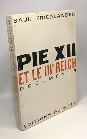 Immagine del venditore per Pie XII et le IIIe Reich / Documents venduto da crealivres