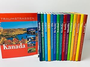 16 Bücher der Reihe "Traumstraßen" : Kanada, Frankreich, Großbritannien (England, Schottland, Irl...