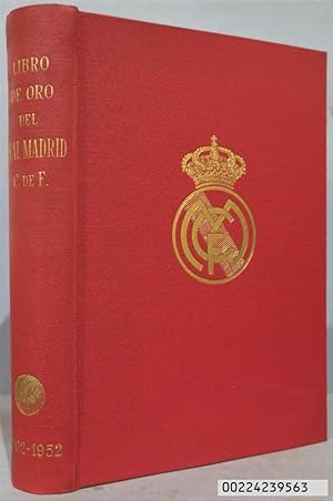 Imagen del vendedor de LIBRO DE ORO DEL REAL MADRID 1902-1952 a la venta por EL DESVAN ANTIGEDADES