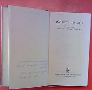 Immagine del venditore per Das Buch der Lyrik venduto da biblion2