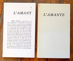 Image du vendeur pour L'amant / L'amante. mis en vente par La Bergerie