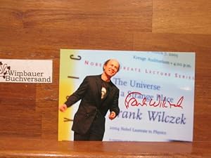 Bild des Verkufers fr Frank Wilczek Nobelpreis fr Physik 2004 // Autogramm Autograph signiert signed signee zum Verkauf von Antiquariat im Kaiserviertel | Wimbauer Buchversand