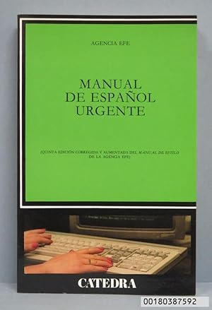 Seller image for MANUAL DE ESPAOL URGENTE for sale by EL DESVAN ANTIGEDADES