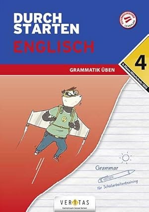 Bild des Verkufers fr Durchstarten 4. Klasse - Englisch Mittelschule/AHS - Grammatik : bungsbuch mit Lsungen zum Verkauf von Smartbuy