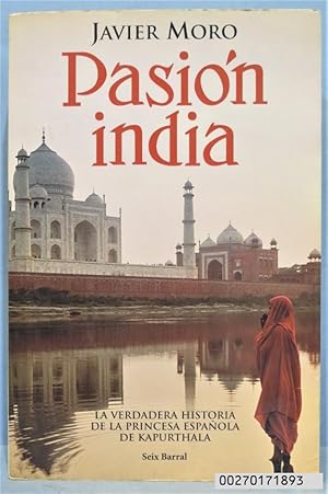 Imagen del vendedor de PASION INDIA. JAVIER MORO a la venta por EL DESVAN ANTIGEDADES