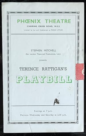 Seller image for Playbill: The Browning Version: A Harlequinade for sale by Shore Books
