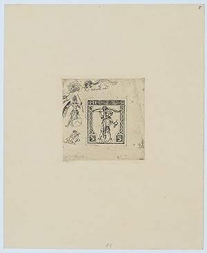 Seller image for Briefmarke mit Tellenknabe, 4 kleine Motive. for sale by Galerie Joseph Fach GmbH