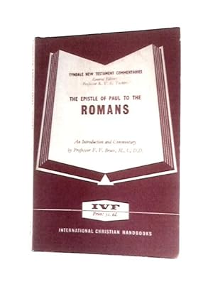 Bild des Verkufers fr Epistle of Paul to the Romans: An Introduction and Commentary (Tyndale New Testament Commentaries) zum Verkauf von World of Rare Books