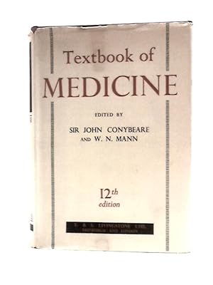 Imagen del vendedor de Textbook of Medicine a la venta por World of Rare Books