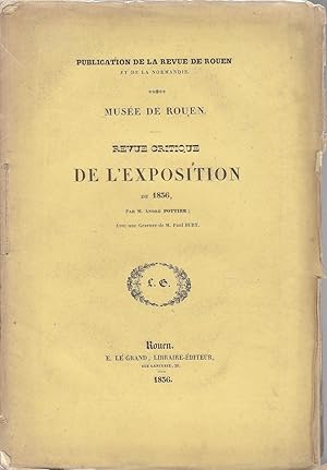 Immagine del venditore per Revue critique de l'exposition de 1836 venduto da PRISCA