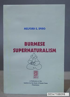 Image du vendeur pour BURMESE SUPERNATURALISM. SPIRO mis en vente par EL DESVAN ANTIGEDADES