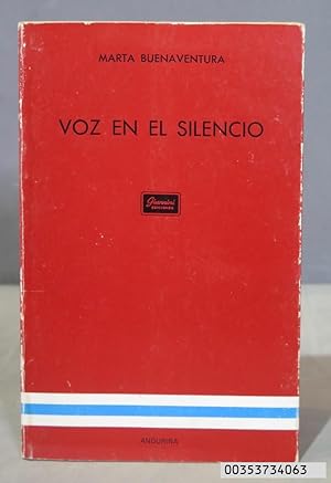 Imagen del vendedor de Voz en el silencio. Buenaventura a la venta por EL DESVAN ANTIGEDADES