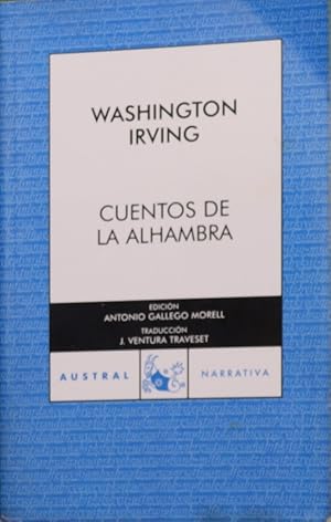 Seller image for Cuentos de la Alhambra for sale by Librera Alonso Quijano