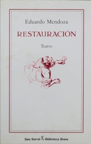 Imagen del vendedor de Restauracin a la venta por Librera Alonso Quijano