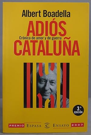 Imagen del vendedor de Adiós Cataluña. Albert Boadella a la venta por EL DESVAN ANTIGÜEDADES