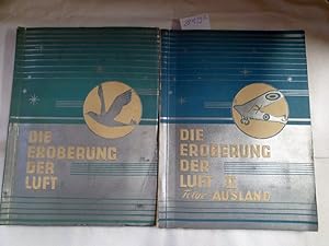 Die Eroberung der Luft Teil I und II, Zigarettenalbum komplett, mit Bastelbogen ( Teil II Folge: ...