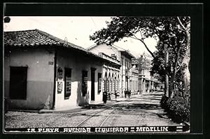 Postcard Medellin, La Playa Avenida Izquierda
