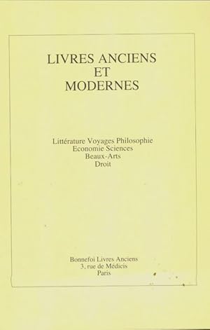 Livres anciens et modernes - Collectif