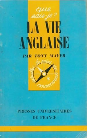 Immagine del venditore per La vie anglaise - Tony Mayer venduto da Book Hmisphres