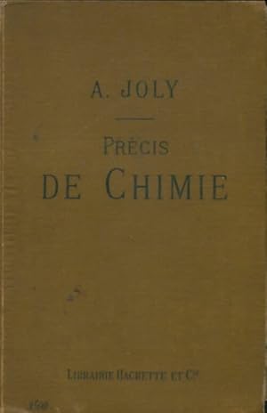 Pr?cis de chimie - A. Joly