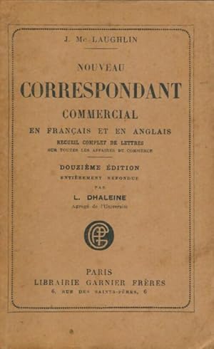 Seller image for Nouveau correspondant commercial en fran?ais et en anglais - J Dhaleine for sale by Book Hmisphres