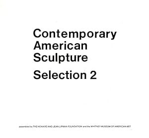 Contemporary American Sculpture, Selection 2