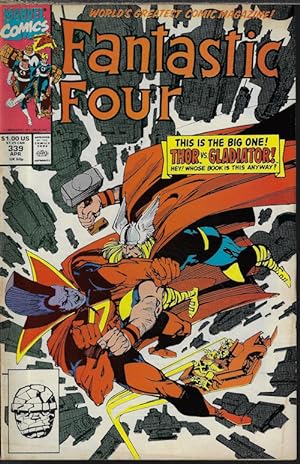 Seller image for FANTASTIC FOUR: Apr. #339 for sale by Books from the Crypt