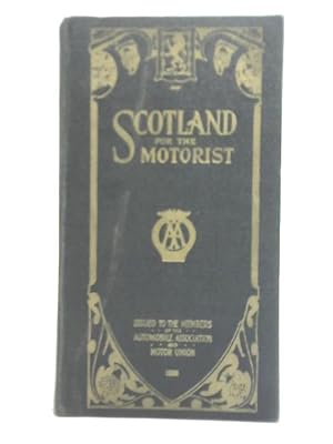 Bild des Verkufers fr Scotland For The Motorist zum Verkauf von World of Rare Books