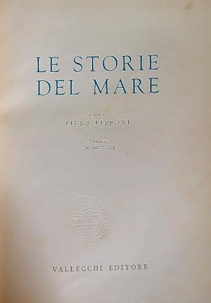 Bild des Verkufers fr Le storie del mare zum Verkauf von Librodifaccia