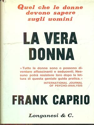 Bild des Verkufers fr La vera donna zum Verkauf von Librodifaccia
