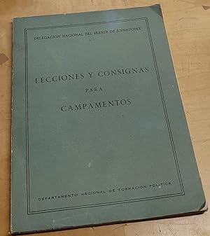 Seller image for Lecciones y consignas para campamentos for sale by Outlet Ex Libris