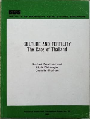 Seller image for Culture and Fertility the Case of Thailand for sale by SEATE BOOKS