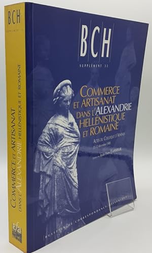 Bild des Verkufers fr Commerce et artisanat dans l'Alexandrie hllnistique et romaine. zum Verkauf von Librairie Le Trait d'Union sarl.
