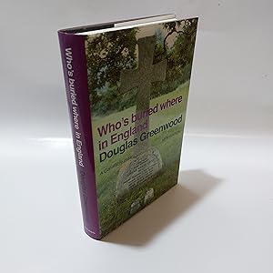 Seller image for Who's Buried Where in England for sale by Cambridge Rare Books